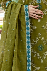 Heena | Hand-Embellished Métallique Organza