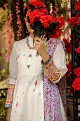 3 Piece Embroidered Lawn Suit - Naqsh
