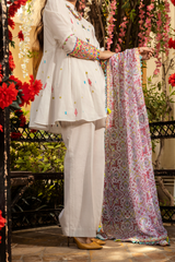 3 Piece Embroidered Lawn Suit - Naqsh