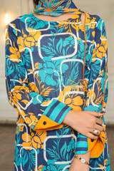 2 Piece - Printed Lawn Suit - Inaaya