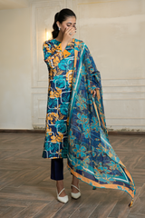2 Piece - Printed Lawn Suit - Inaaya