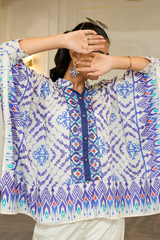 2 Piece - Printed Lawn RTW Kaftan Meher