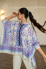 2 Piece - Printed Lawn RTW Kaftan Meher