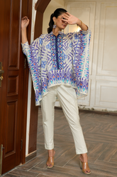 2 Piece - Printed Lawn RTW Kaftan Meher