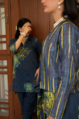 2 Piece - Printed Lawn RTW Western - Nura