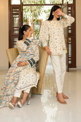 2 Piece - Printed Lawn RTW Western - Naaz