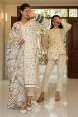 2 Piece - Printed Lawn RTW Western - Naaz