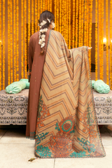 3 Piece Embroidered Lawn Suit - Nayab