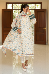 2 Piece - Printed Lawn Suit - Naaz