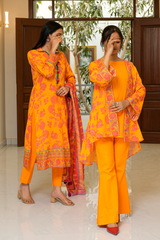 2 Piece - Printed Lawn RTW Western - Elaya