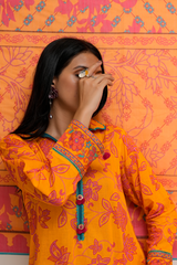 2 Piece - Printed Lawn Suit - Elaya