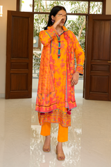 2 Piece - Printed Lawn Suit - Elaya