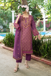 Royal | Hand-Embellished Métallique Organza