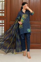 2 Piece - Printed Lawn Suit - Nura
