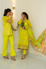 2 Piece - Printed Lawn RTW Western - Aabroo
