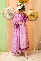 3 Piece Embroidered Lawn Suit - Dilnaz
