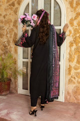3 Piece Embroidered Lawn Suit - Mehrbano