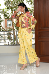 2 Piece - Printed Lawn RTW Jumpsuit - Sereneh