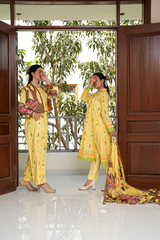 2 Piece - Printed Lawn RTW Jumpsuit - Sereneh