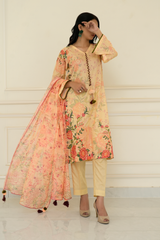 2 Piece - Printed Lawn Suit - Nooraya