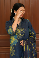 2 Piece - Printed Lawn Suit - Nura