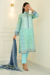 2 Piece - Printed Lawn Suit - Yalina