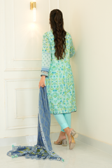 2 Piece - Printed Lawn Suit - Yalina