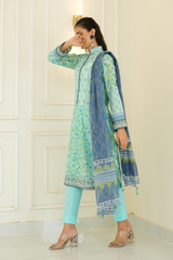 2 Piece - Printed Lawn Suit - Yalina