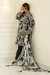 2 Piece - Printed Lawn Suit - Silaah