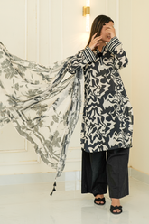 2 Piece - Printed Lawn Suit - Silaah