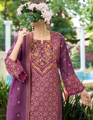 Royal | Hand-Embellished Métallique Organza