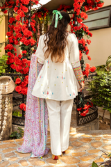 3 Piece Embroidered Lawn Suit - Naqsh
