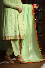 3 Piece Embroidered Lawn Suit - Gulbahar