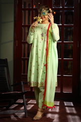 3 Piece Embroidered Lawn Suit - Gulbahar