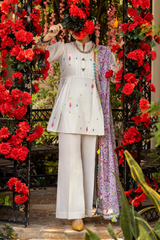 3 Piece Embroidered Lawn Suit - Naqsh