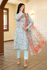 2 Piece - Printed Lawn Suit - Avelyn