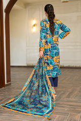 2 Piece - Printed Lawn Suit - Inaaya