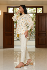 2 Piece - Printed Lawn RTW Western - Naaz