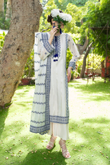 Pristine |  Métallique Organza (Handmade Tassels)