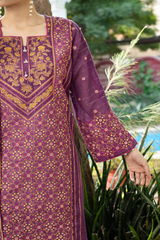 Royal | Hand-Embellished Métallique Organza